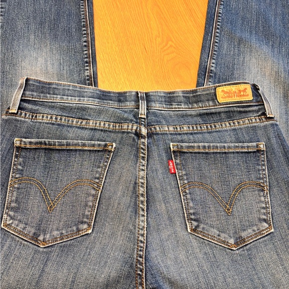 Levi's Women's Perfect Waist 525 Straight Leg Jeans - Size 12 - Picture 3 of 10